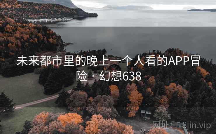 未来都市里的晚上一个人看的APP冒险 · 幻想638 未来都市里的晚上一个人看的APP冒险 · 幻想638
